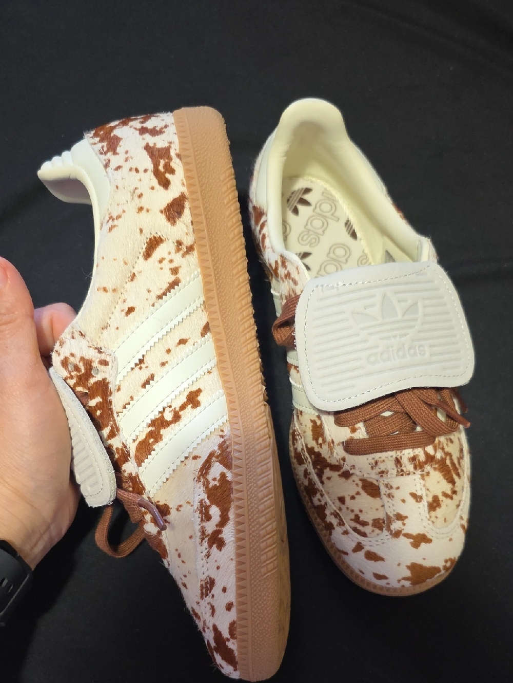 Adidas Samba Long Tongue - Cow Print - Picture 3 of 5